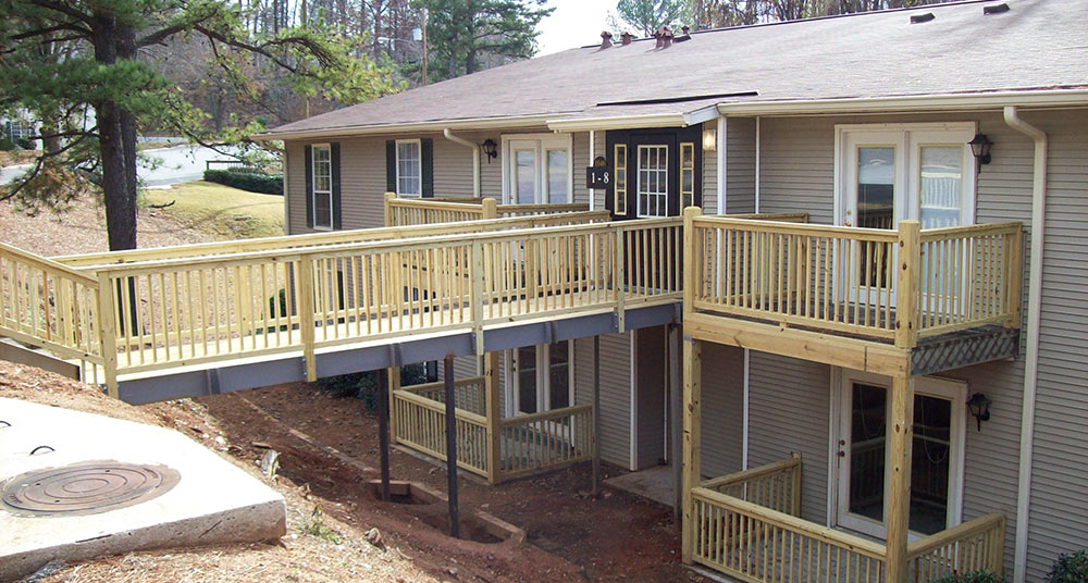 Madison Hills Deck Post Renovation